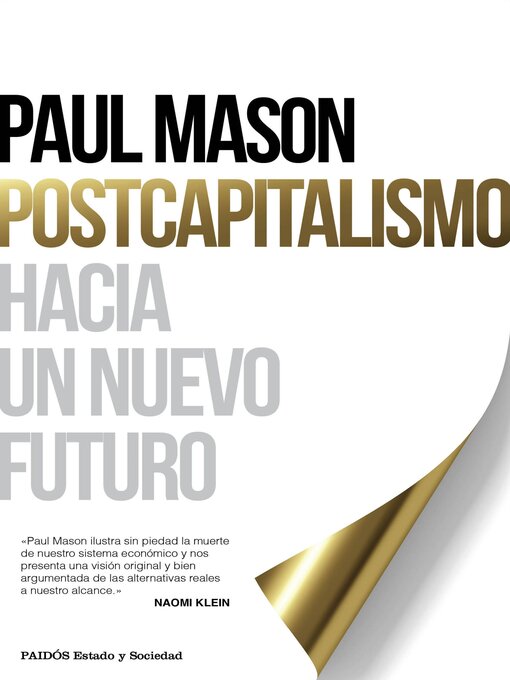 Title details for Postcapitalismo by Paul Mason - Available